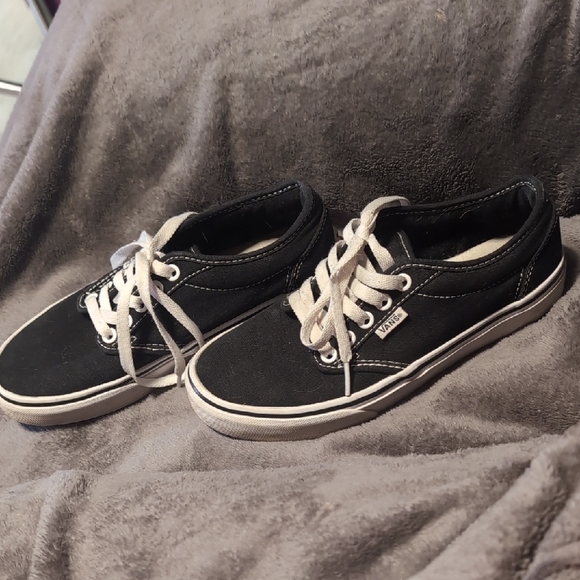 Vans Black Canvas Sneakers - Picture 1 of 5